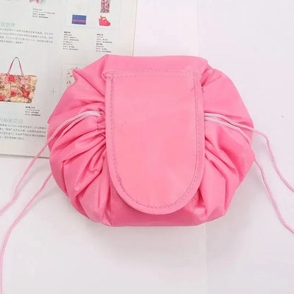 Lazy Drawstring Cosmetic Travel Bag